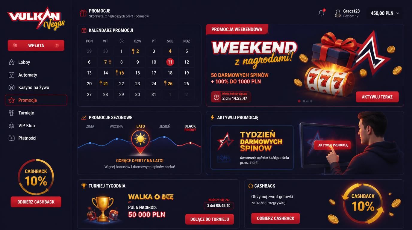 Kalendarz promocji kasynowych z banerami sezonowymi